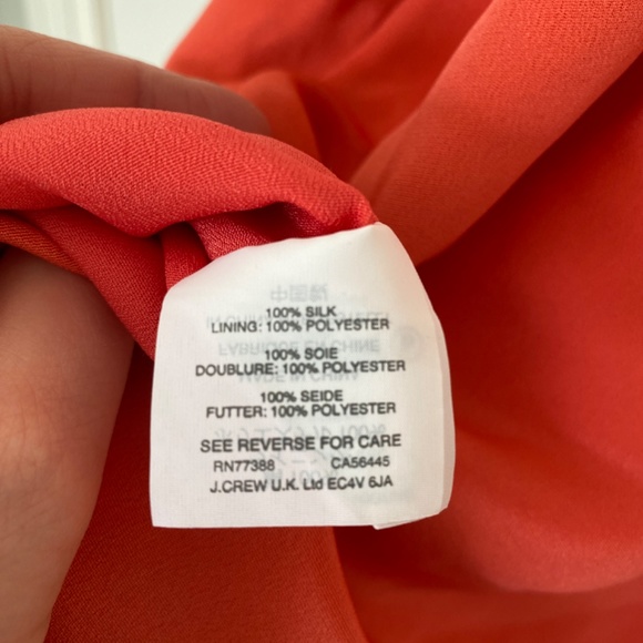 NWT scalloped silk cami - Picture 4 of 4